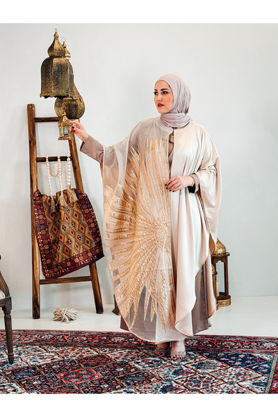 Marvella By Rasha Golden Sun Abaya