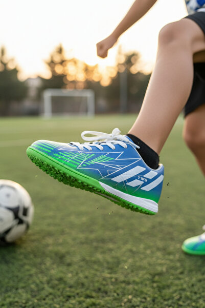 enoch Boys' Graphic Patterned Flexible Sole Astroturf Field Shoes