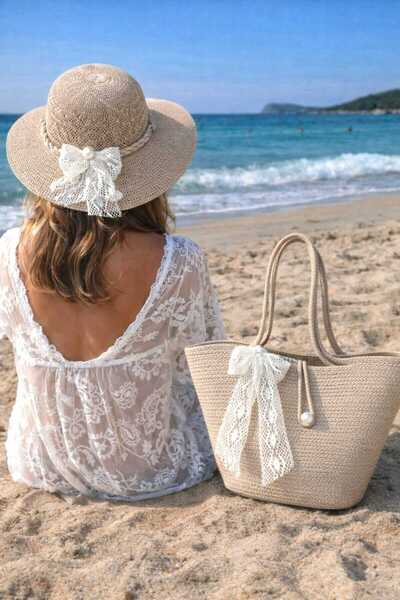 bayram taşcıoğlu home desing Bohemian Hat Bag Beach Vacation Daily Concept Set