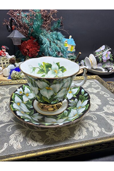 Royal Albert provincial flowers tirillium 1 adet çay fincanı
