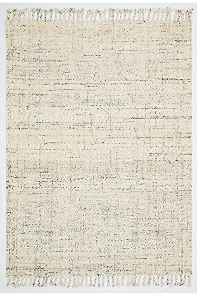 Carpetdocia Hitit Serisi %100 Naturel Yün ve Jüt El Dokuma Geleneksel Salon O...