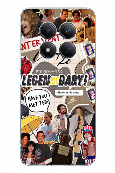 TechTree حافظة سيليكون مطبوعة بتصميم جريء مستوحى من الصحف القديمة متوافقة مع ...