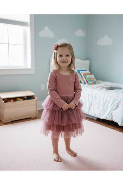 Retro Women فستان توتو للفتيات لمناسبات خاصة، هدية عيد ميلاد، فستان أميرة يومي