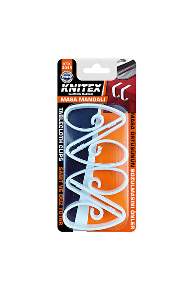 Knitex مشبك طاولة 4 قطع 5 قطع