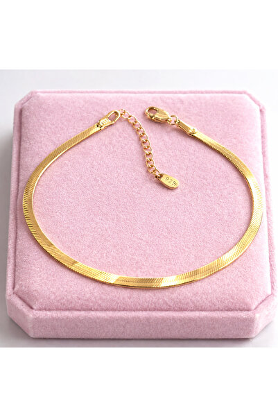 argint 925 14k gold plated bracelet
