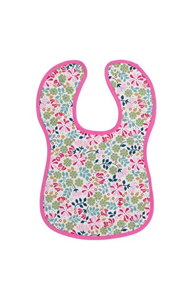 MATMEL مريلة أطفال من القماش المنسوج مع منشفة خلفية - زهرة (4 قطع)