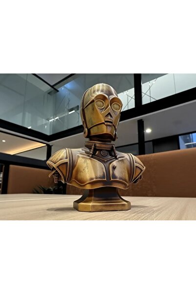 PEMİNİ C-3PO Protokol Droidi-Star Wars-Figür / Büst - 12cm