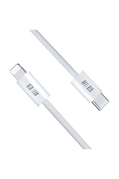 BLUEO Type-C to Lightning Charging Cable 2m, White