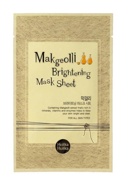 Holika Holika Makgeolli Brightening Mask Sheet 1 adet