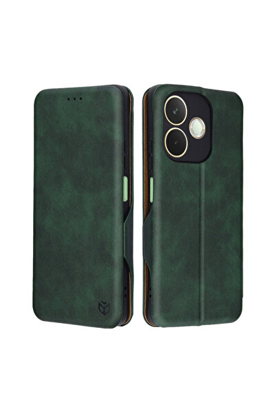 Techsuit 360° Case for Oppo A5 Pro 4G Safe Wallet Plus, green