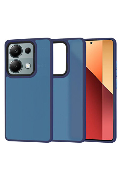 Techsuit Xiaomi Redmi Note 13 Pro 4G HaloFrost Series, navy blue