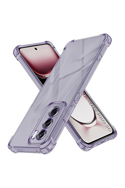 Techsuit Carcasă din silicon transparentă, rezistentă la șocuri, pentru Oppo ...