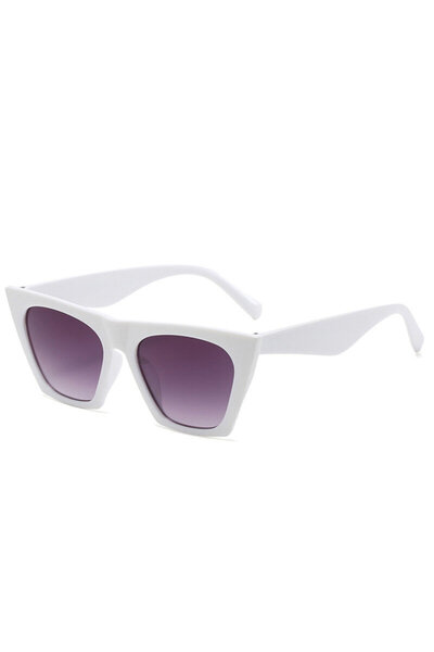 Techsuit Square Sunglasses for Women Techsuit, White, 5154