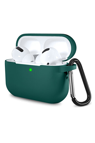 Techsuit Apple AirPods Pro Silicone Case, dark green