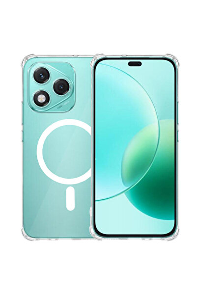 Techsuit Carcasă Honor 400 Lite rezistentă la șocuri, din silicon transparent...