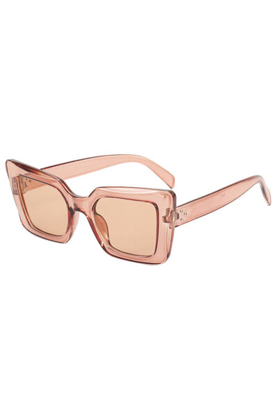 Techsuit Square and Large Sunglasses for Women Techsuit, Brown