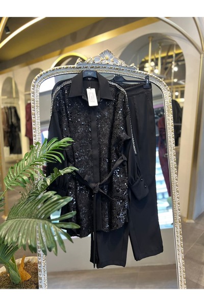 my312 - KOLLARI TAŞLI PAYET TAKIM