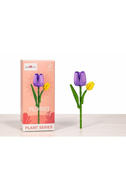 Balonsan ألعاب بناء من سلسلة فلوريست بلوكس النباتية