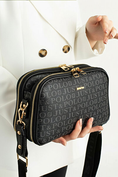 POLO CLUB Women's 5 Compartment Long Crossbody Shoulder Bag (28X17 cm)