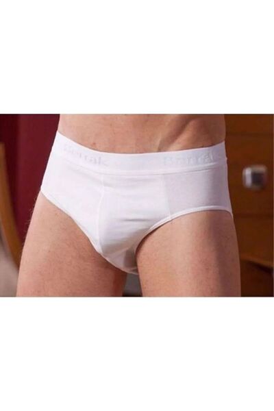 Berrak , 6'lı Paket Erkek Lycralı Slip Külot %95 Cotton Pamuk %5 Elastan 1071-6
