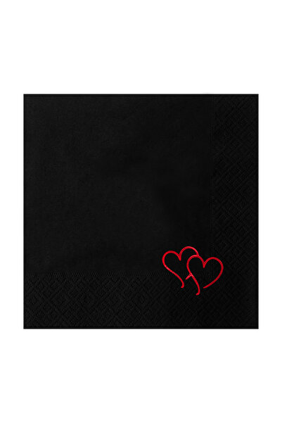 Story 33X33 cm Red Foil Hearts Promise Engagement Wedding Patterned 16-Pack B...