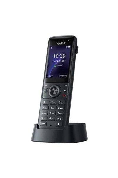 Yealink هاتف AX83H أسود بتقنية IP DECT مع واي فاي