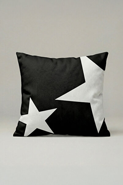 viki concept Modern Negru Alb cu model Husă de pernă pentru canapea 029 – 45x...
