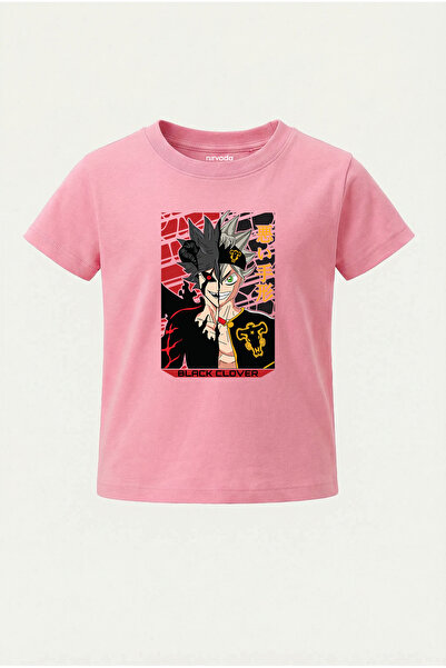 nirvoda Tricou pentru copii Asta Black Clover Tricou pentru copii cu imprimeu