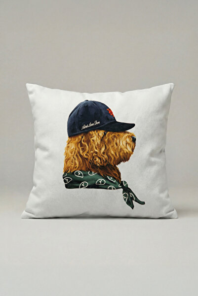 viki concept Figurină Câine cu Pălărie Husă de pernă pentru canapea 087 – Hus...