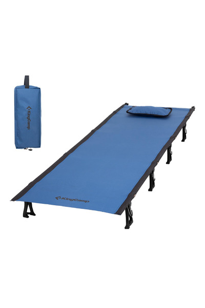 KINGCAMP Sequoia Ultralight Katlanır Kampet Portatif Yatak Blue/Blk