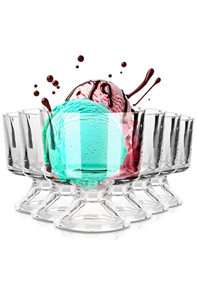 Other Glass ice cream cups 290 ml 6 pcs.