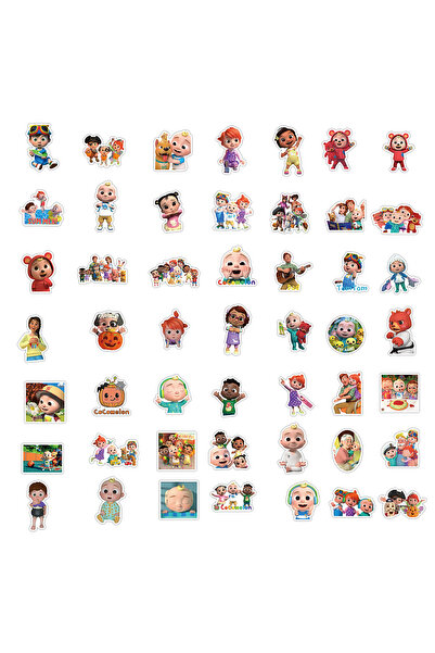 FEMININO Cocomelon Graffiti Walk Stickers for Kids Waterproof Vinyl 100Pcs