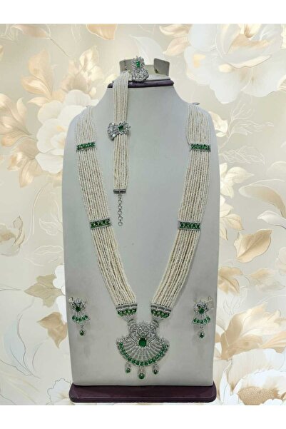 Arjwan Accessories طقم إكسسوارات مجوهرات نسائية مذهل