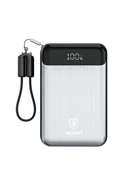SP SPON 65W portable charger with a 30000mAh capacity that supports laptop ch...