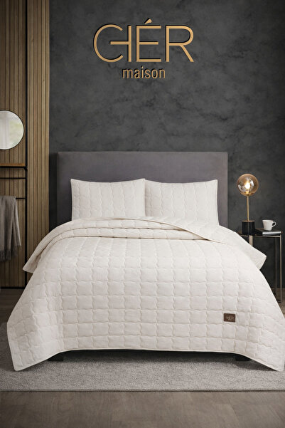 Bikaya Home Cher Double Bed Cover Set |   240X260 cm |   Stylish & Minimalist...