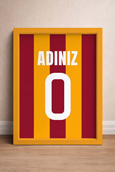 HOMEPACK Kişiye Özel Taraftar Tablosu, Çerçeveli Takım Tablosu, Taraftar Post...