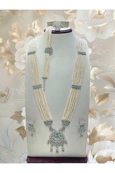 Arjwan Accessories طقم إكسسوارات مجوهرات نسائية مذهل