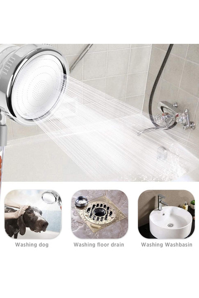 creation 🚿 2-in-1 Supercharged Handheld & Panel Shower – 3 Speeds | Water Pu...