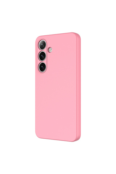Paladyum Case Samsung Galaxy S26 Plus Compatible Velvet Inside Light Pink Lau...