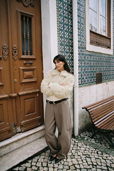 Butik Allbucks Zr Za-Ra Faux Fur Bomber Jacket Abzra3752