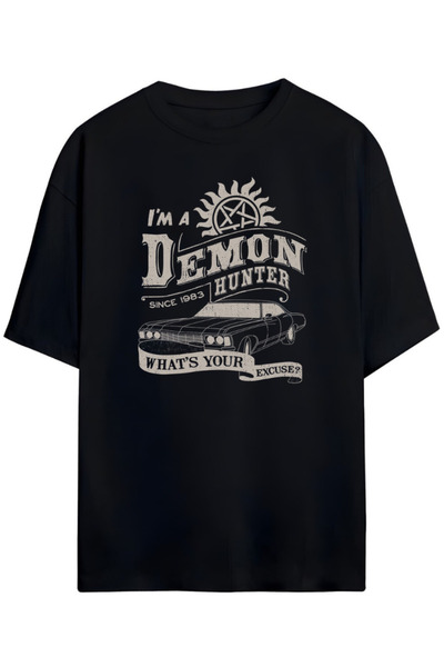 Grafftee Clothing Pandorica's Supernatural dizajn unisex pamučna majica