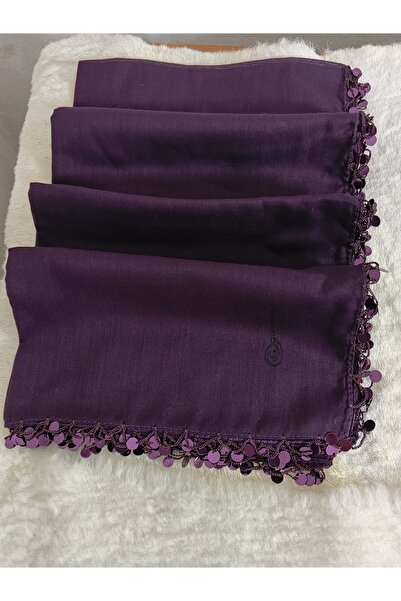 hoaryage El Emeği Plastik Pullu Yazma ,tülbent Yemeni, Fular ,4 Kenar Oyalı