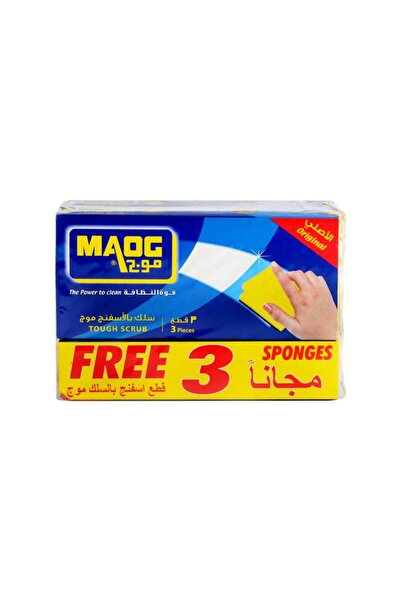 Generic Moj Sponge 2x3 Pieces + 1x3 Pieces Free