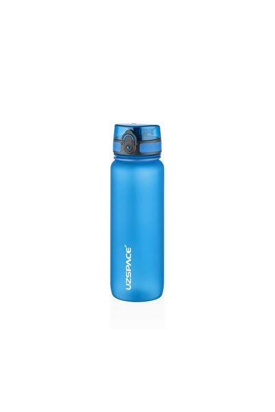 Uzspace Okul Su Matarası - Renkli - 650ml - Tritan Suluk Soft Touch