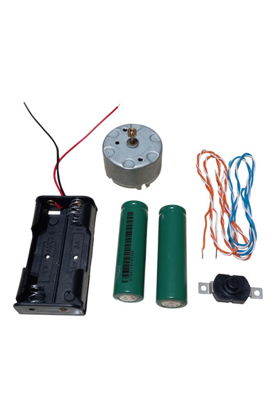 Devre Dünyası DC 6V Oyuncak Motoru Pil Anahtar Zil Teli Öğrenci Elektrik Devr...