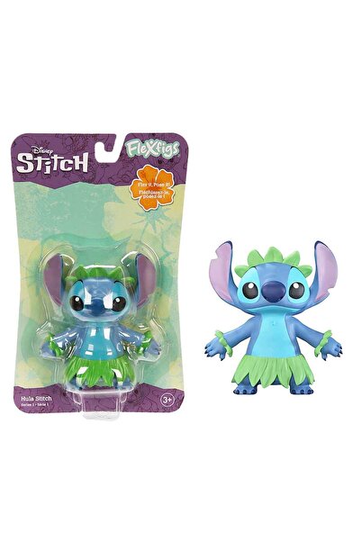 Flexfigs Disney Stitch Aksiyon Figürü S1 FLE00001 - Hula Stitch