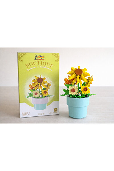 Balonsan ألعاب بناء من سلسلة فلوريست بلوكس النباتية