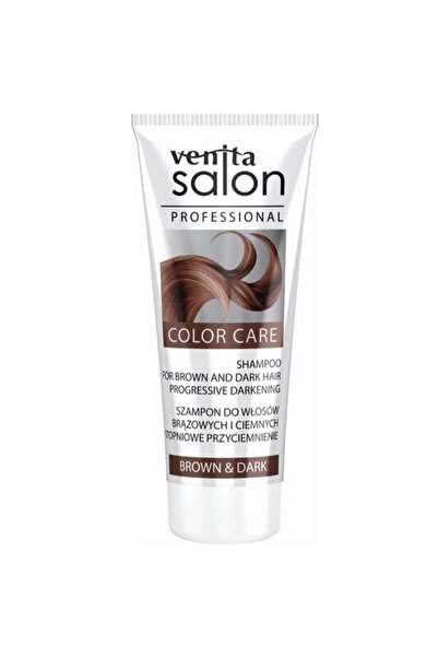 VENİTA Shampoo for Color Revitalization, Dark and Brown, Hair Color Closure E...