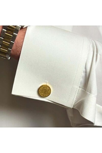 Men's Clothing Fashion Luxury Men's Cufflinks in Riyal Shape