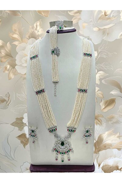 Arjwan Accessories طقم إكسسوارات مجوهرات نسائية مذهل